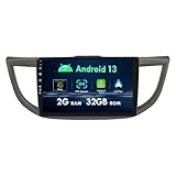 MISONDA Doppel-DIN Android Autoradio Für Honda CRV (2012-2016) DSP + Carplay, unterstützt DAB + WLAN, BT, GPS, AUX, MirrorLink, WiFi, RDS – 2G + 32G