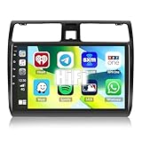 2+64G Auometo Android 13 Carplay Android Auto Autoradio mit HiFi Sound für Suzuki Swift(2003-2010), 10.1'' 1080P Touchscreen mit GPS WiFi BT USB FM RDS Radio+AHD Rückfahrkamera+Mikrofon